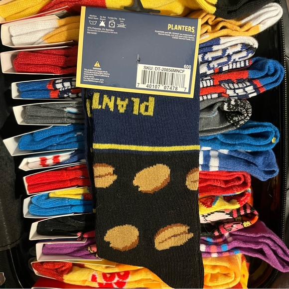 Planters Peanuts Socks - Picture 2 of 2